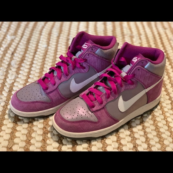 nike 6.0 womens dunk high sneakers